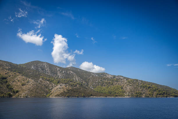 Beautiful Adriatic Sea view from Jelsa - Hvar Island / Croatia.