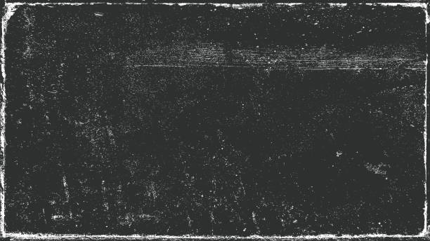 illustrations, cliparts, dessins animés et icônes de black and white grunge. - calque