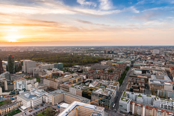 istock Berlin business district aerial view 2170837672