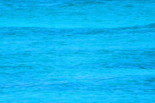 The turquoise blue waters of Grand Turk on a bright summer day