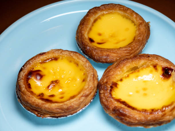 istock Crispy and Delicious Portuguese Egg Tart 2170844761