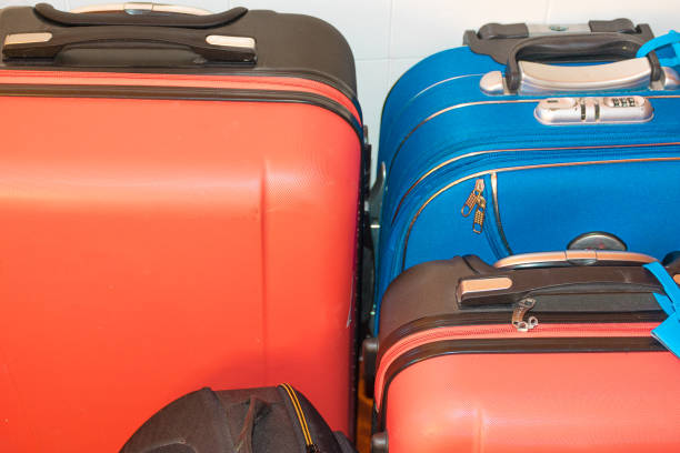 istock Luggage set prepared for a journey abroad 2170845217