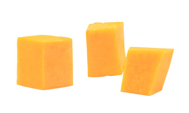 istock Pumpkin slices. Fresh vegetable. Autumn print. Isolated on white background. Side view 2170854039