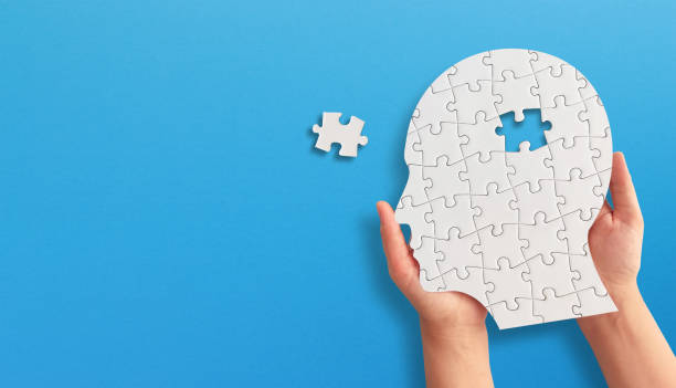 istock Head and brain diseases concept. The last missing piece of the brain puzzle. 2170858407