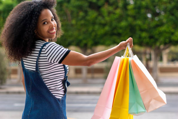 istock Mature multiracial woman shopping 2170865811