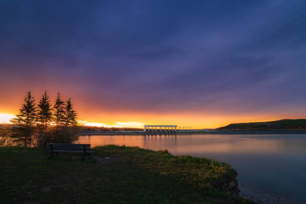 istock Ghost Lake Under A Sunrise Sky 2170870323