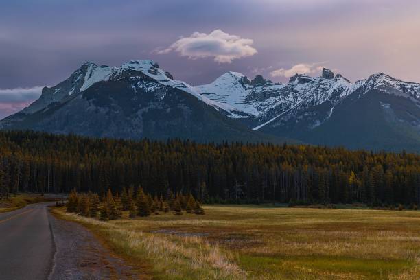 istock Morning Sky Over Summer Banff Mountains 2170870350