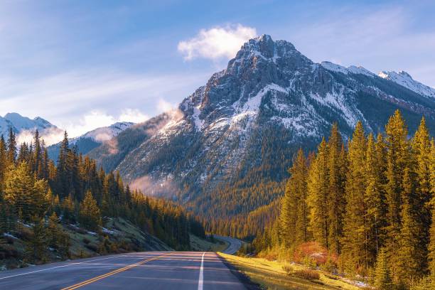 istock Road Through The Kananaskis Mountains 2170871086