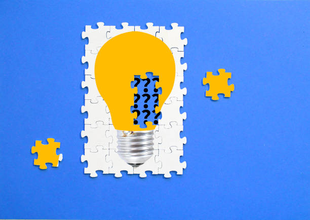 istock Business concept,collaboration,cooperation,teamwork,idea, innovation,human resources,recruitment,team building with jigsaw puzzle pieces and light bulb symbol 2170876453