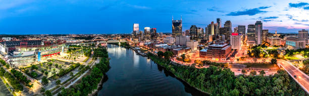 istock Nashville Tennessee skyline sunset 2170877561