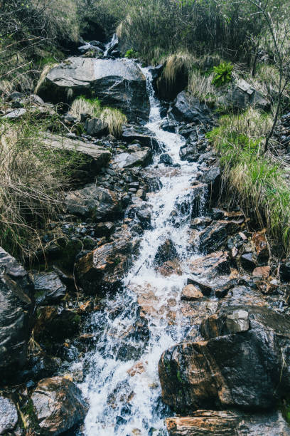 mountain in nepal, waterfall in nepal, waterfall in mountain, annapurna road