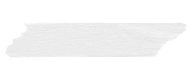 istock White adhesive paper tape isolated on white background 2170884336