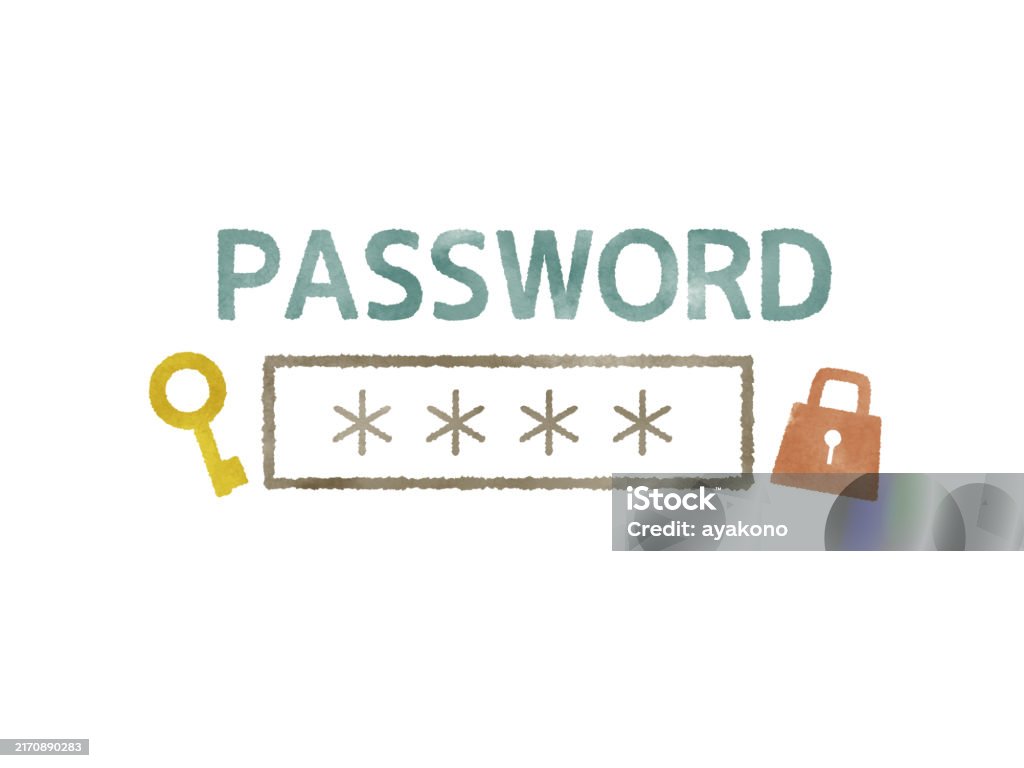 Password Inmage Password Stock Illustration - Download Image Now - Accessibility ...