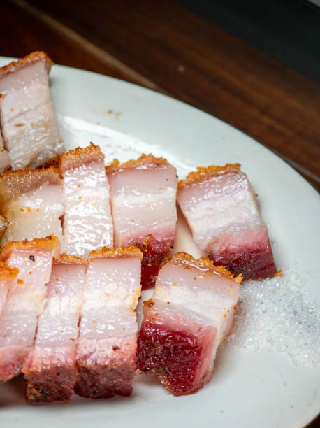 istock Crispy roasted pork with tender meat, Cantonese classic, food temptation 2170891418