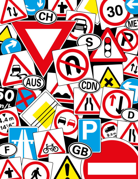 istock Explore the Diverse Collection of Road Signs with Various Traffic Regulations and Guidelines 2170906972