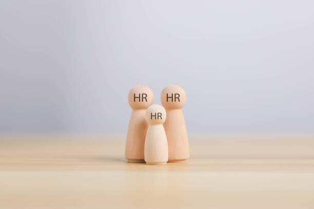 istock HR - Wooden Block with Letters, Teamwork Icon, Person, Office, Performance 2170912990