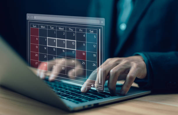 istock man plan and schedule calendar online on a laptop 2170913617