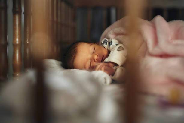 istock Sleeping newborn baby girl 2170914395