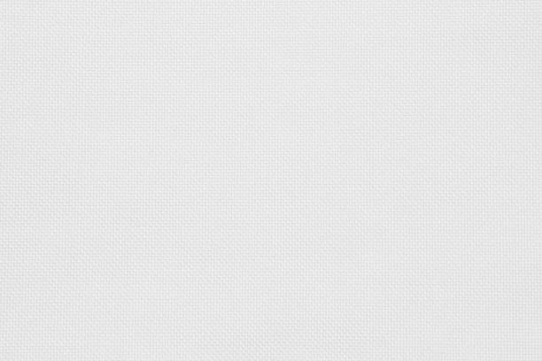 jute hessian sackcloth woven texture pattern background in light white color textile. white canvas fabric, linen cotton cloth rough texture background of watercolour paper craft blank cardboard empty. - textil bildbanksfoton och bilder