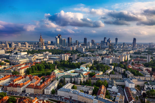 istock View of modern Warsaw 2170929392