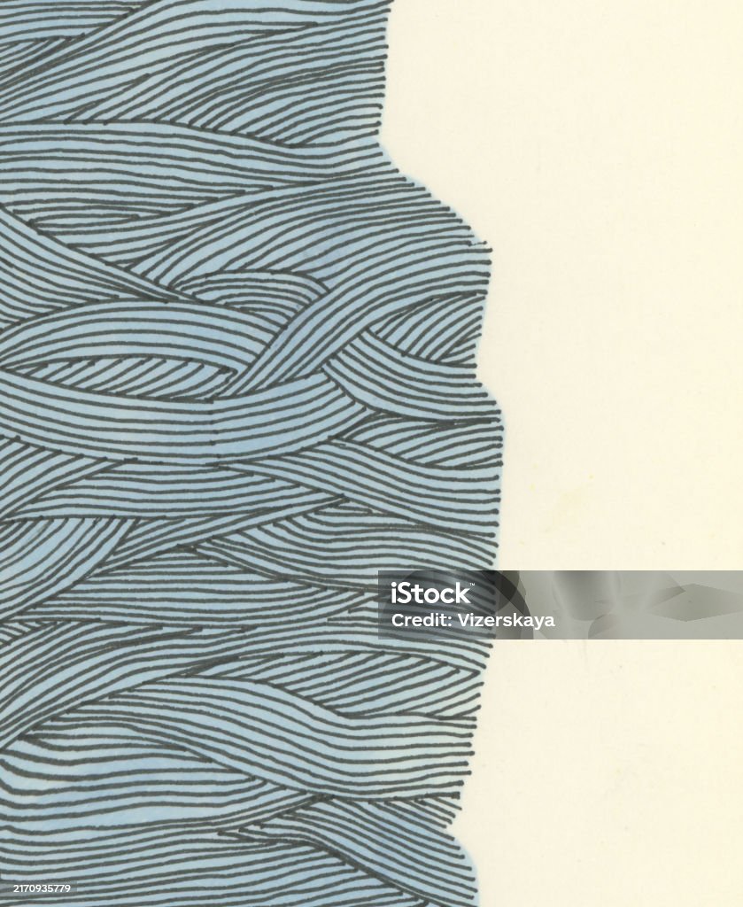 Art Abstract Hand Dimetric View Hand Drawings Stock Illustration - Download Image Now - Abstract, Art ...