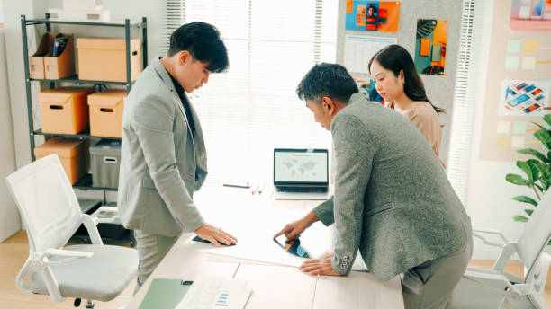 istock Business Team Collaborating on Strategy and Planning in a Modern Office Setting 2170938162