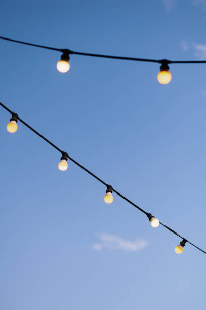istock Outdoor light garland 2170942455