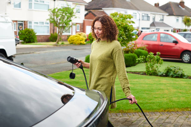 electric car charging at home