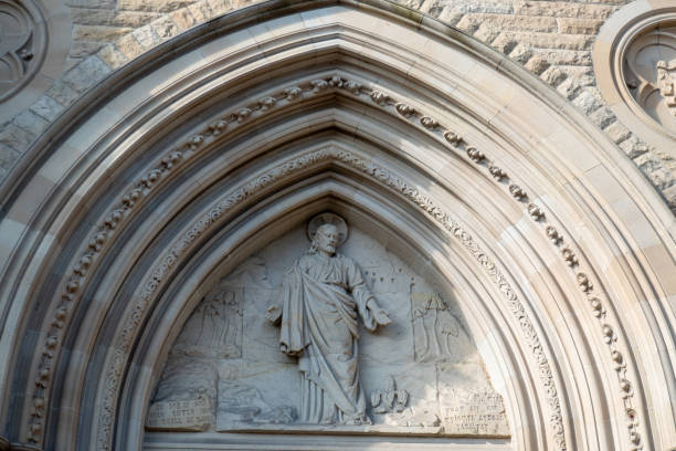 The Neo Gothic Cathedral is opened in 1901 and is overlooking the town of Letterkenny.