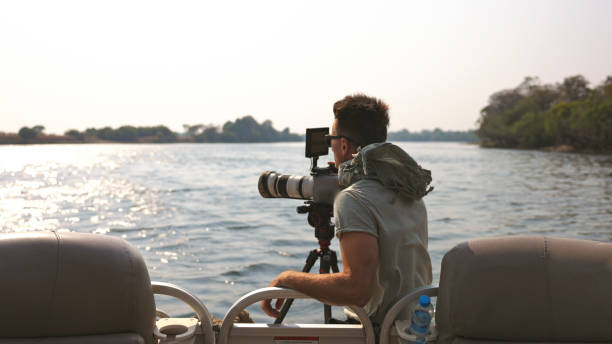 istock Adventure Photography in Progress on the Kafue River 2170948348