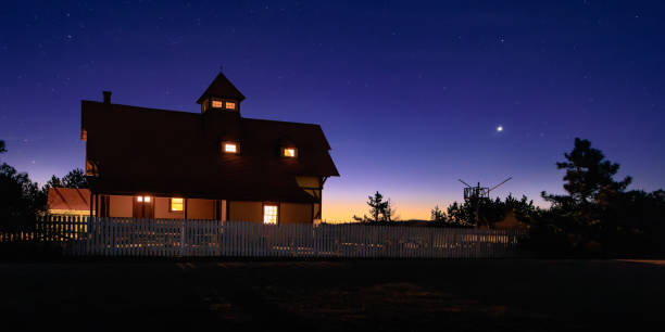 istock The Indian River Life Saving Station at Blue Hour 2170949547