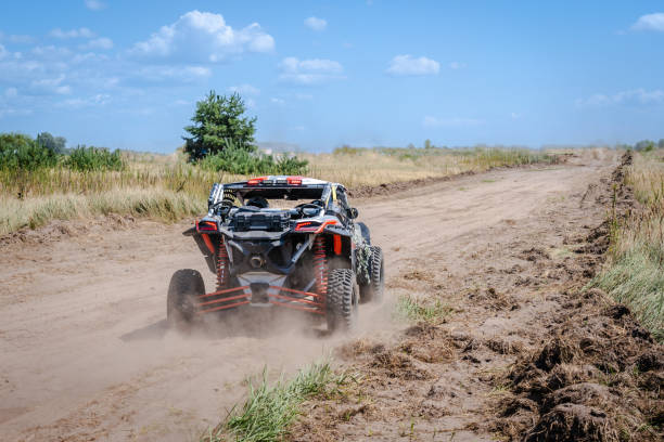 istock ATV and UTV riding in the sand. Amateur competitions. 4x4. 2170951464