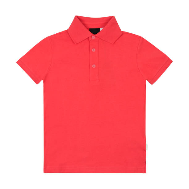 istock Children's red shirt on white background 2170952834