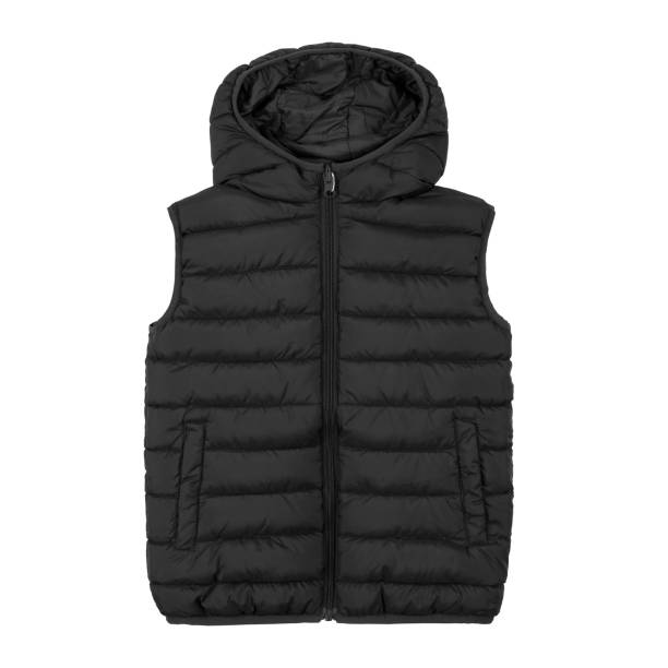 istock Kids black vest on white background 2170952839