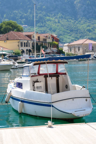 istock Boat parked by the pier 2170953776