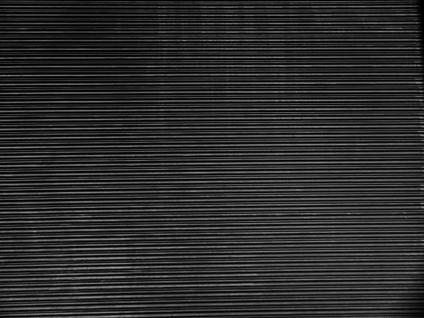 Abstract Black and White Horizontal Lines Pattern