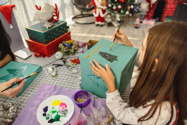 istock Christmas Crafting Bliss 2170966951