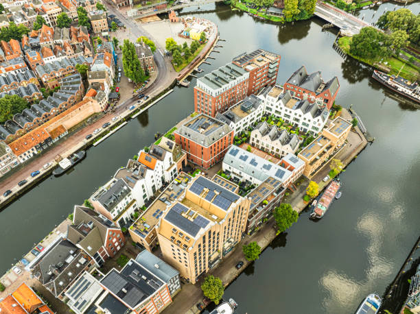 istock Zwolle from above during a summer sunset 2170967218