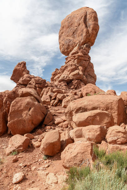 istock Balanced Rock, Arches National Park, Utah, USA 2170970536