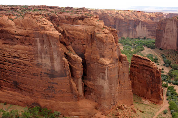 istock Surrounding Terrain, Cliffs, and Valley Canyon De Chelly Arizona 2170972767