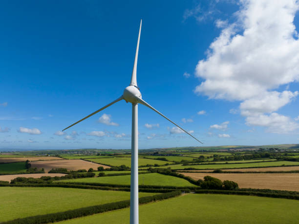istock Wind turbine in agricultural field 2170979608