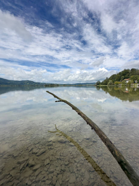 The beautiful Lake Kochel, Bavaria, Germany