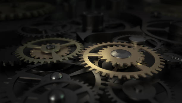 istock Gear wheel Mechanism Business concept, 3D rendering 2170989421
