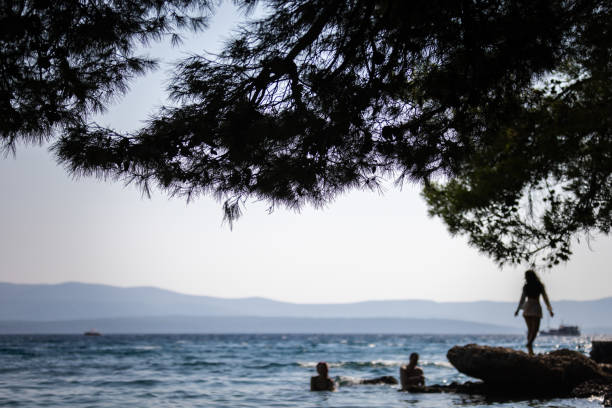 Landscape from Brac Island.\nCroatia.