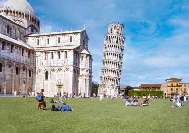 The Leaning Tower of Pisa. Tuscany-Italy