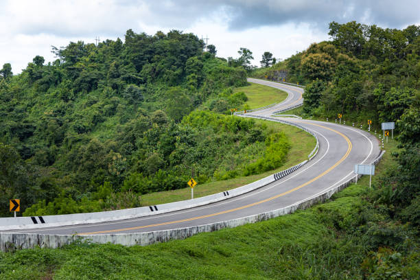 istock Road No.3 in Pua District, Nan Province, THAILAND. 2170994633