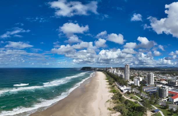 istock Gold Coast Beach and skyscrapers aerial view 2170996172