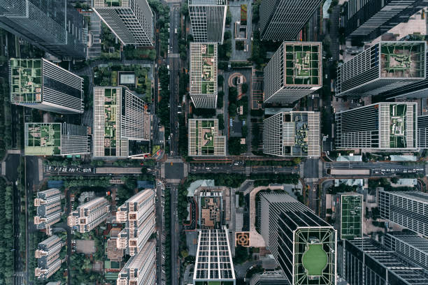 istock Top View of Urban Skyline / Jinan, China 2170997021