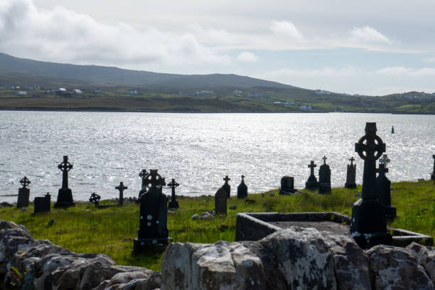 Achill Island, off the west coast, is the largest island of Ireland