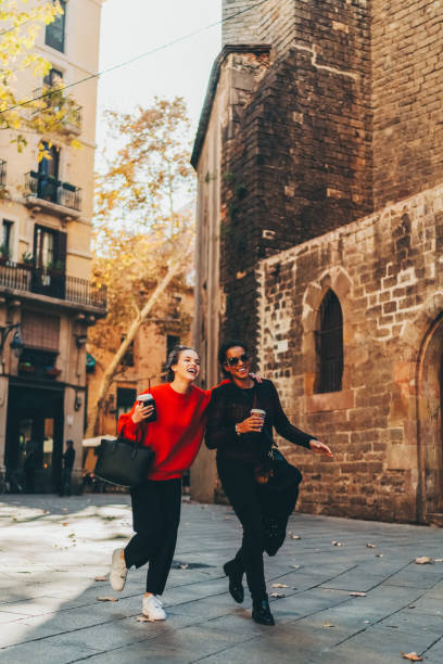 Friends in Barcelona